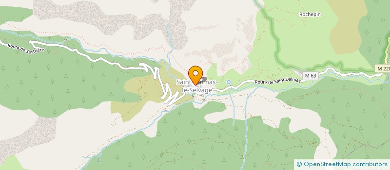 localisation de l'entreprise SCI MOTIN  SAINT-DALMAS-LE-SELVAGE