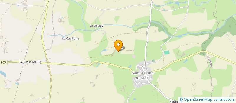 localisation de l'entreprise SCI MOTIN  SAINT-HILAIRE-DU-MAINE