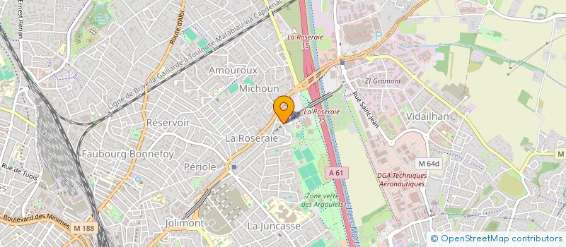 localisation de l'entreprise SCI MOTLING à TOULOUSE