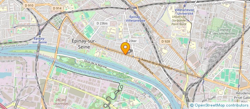 localisation de l'entreprise SCI MOTO à EPINAY-SUR-SEINE