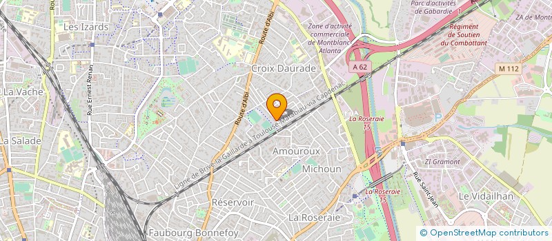 localisation de l'entreprise SCI MOTO VIDAL à TOULOUSE