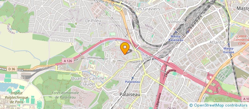 localisation de l'entreprise SCI MOTRICIPAL à PALAISEAU