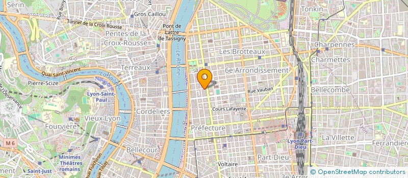 localisation de l'entreprise SCI MOTTE  LYON