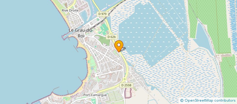 localisation de l'entreprise SCI MOTTE AZUR  LE GRAU-DU-ROI