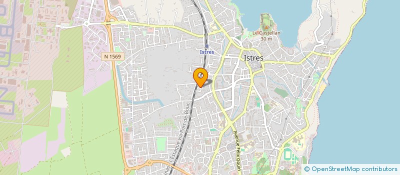 localisation de l'entreprise SCI MOTUS  ISTRES