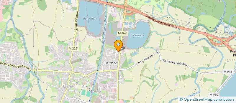 localisation de l'entreprise SCI MOUALLA  ESCHAU