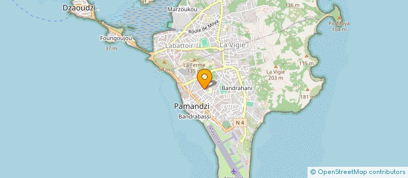 localisation de l'entreprise SCI MOUANNASINKEY à PAMANDZI
