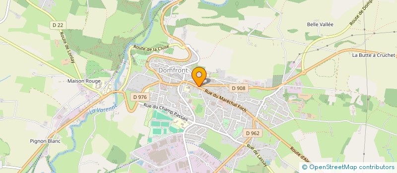 localisation de l'entreprise SCI MOUCATZ à DOMFRONT-EN-POIRAIE
