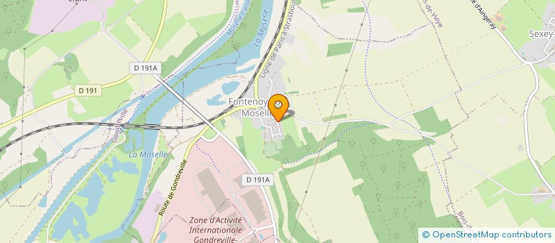 localisation de l'entreprise SCI MOUCHDU  FONTENOY-SUR-MOSELLE