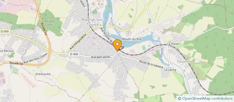 localisation de l'entreprise SCI MOUCHEZ 97 à ANGOULEME