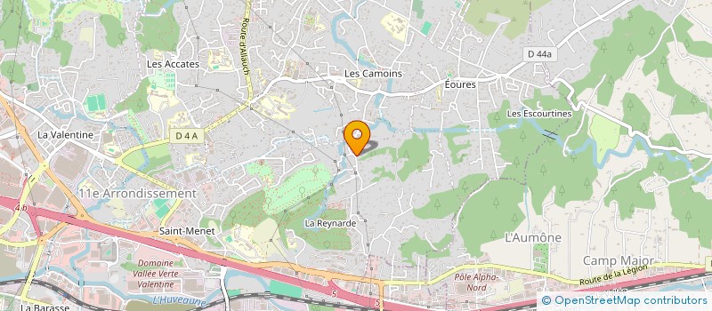 localisation de l'entreprise SCI MOUDI à MARSEILLE