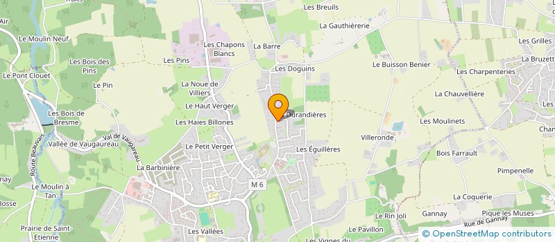 localisation de l'entreprise SCI MOUDOT  LUYNES