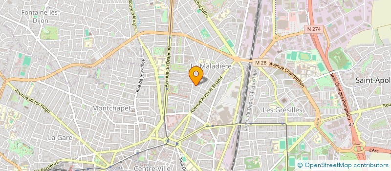 localisation de l'entreprise SCI MOUETTE  DAIX