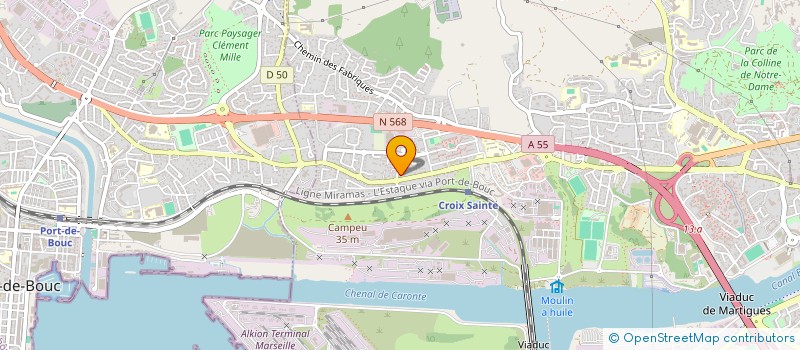 localisation de l'entreprise SCI MOUEZYLDL  MARTIGUES