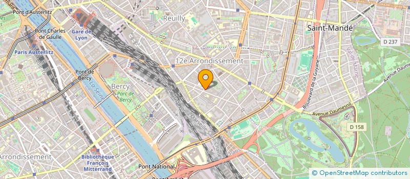 localisation de l'entreprise SCI MOUFADE  PARIS