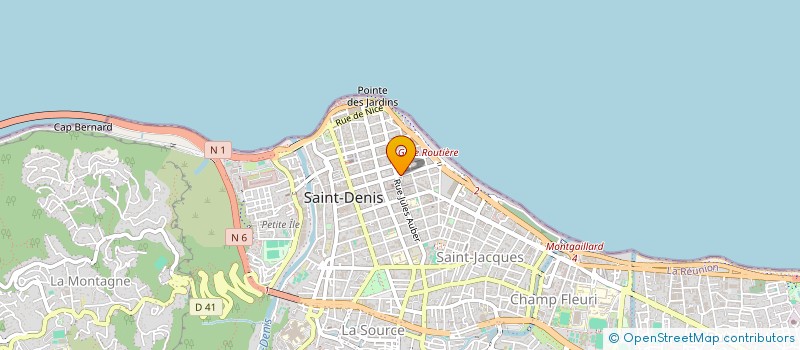 localisation de l'entreprise SCI MOUFIA 5 EQUIPEMENTS à SAINT-DENIS