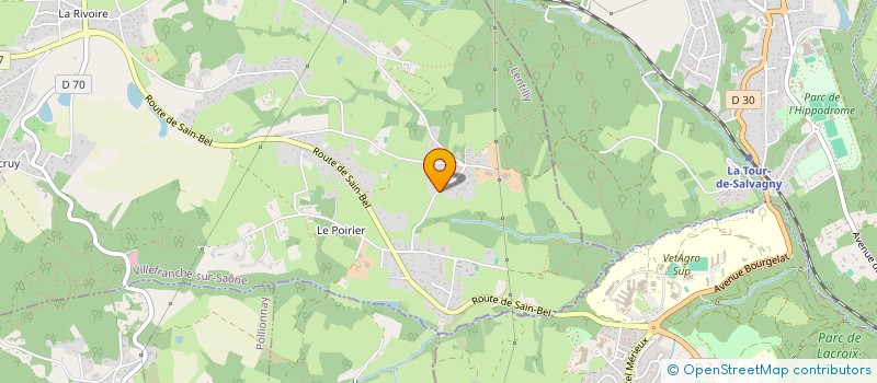 localisation de l'entreprise SCI MOUGENOT  LENTILLY