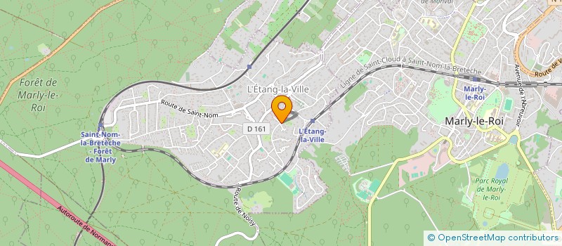 localisation de l'entreprise SCI MOUGON  L'ETANG-LA-VILLE