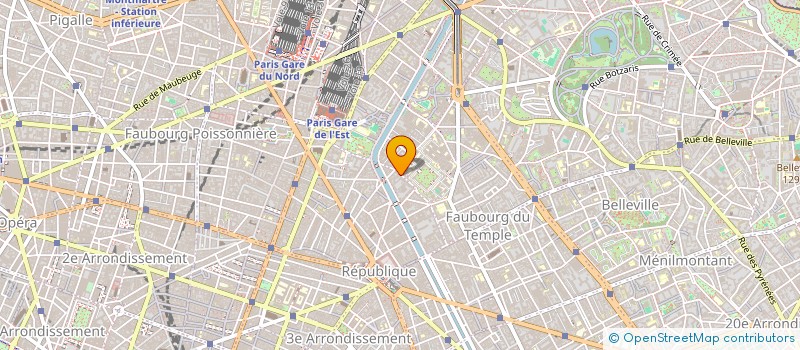 localisation de l'entreprise SCI MOUHOUB AND PARTNERS  NANTERRE