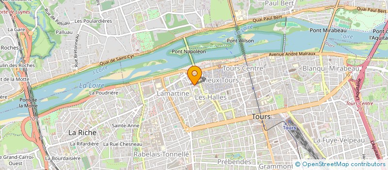 localisation de l'entreprise SCI MOUJANE  TOURS