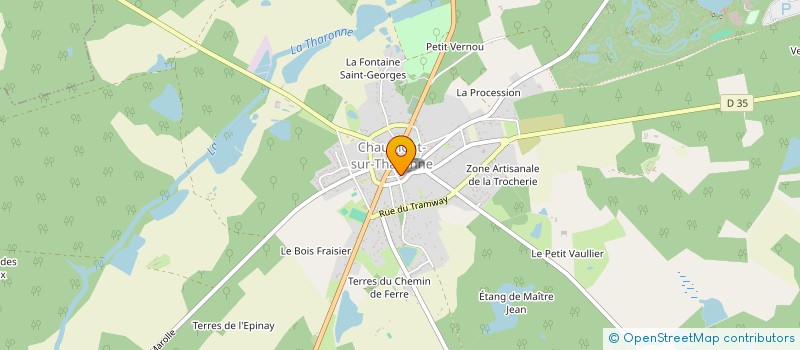 localisation de l'entreprise SCI MOUKITY  CHAUMONT-SUR-THARONNE