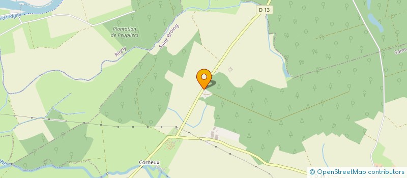 localisation de l'entreprise SCI MOULHA  SAINT-BROING