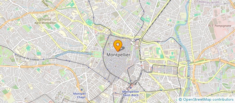 localisation de l'entreprise SCI MOULHIAD à MONTPELLIER