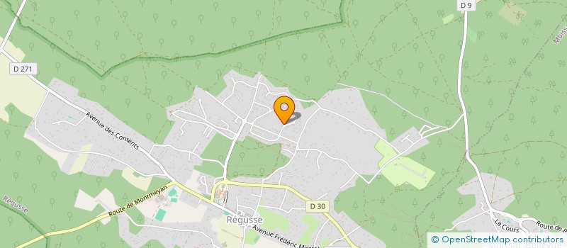 localisation de l'entreprise SCI MOULIN à REGUSSE