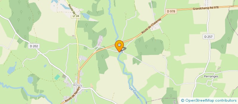 localisation de l'entreprise SCI MOULIN D ABRIGNY  ROUY