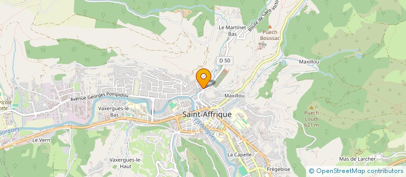 localisation de l'entreprise SCI MOULIN D'ALBISSY  SAINT-AFFRIQUE