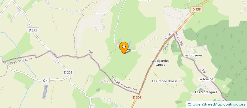 localisation de l'entreprise SCI MOULIN DE BRAY à IGE