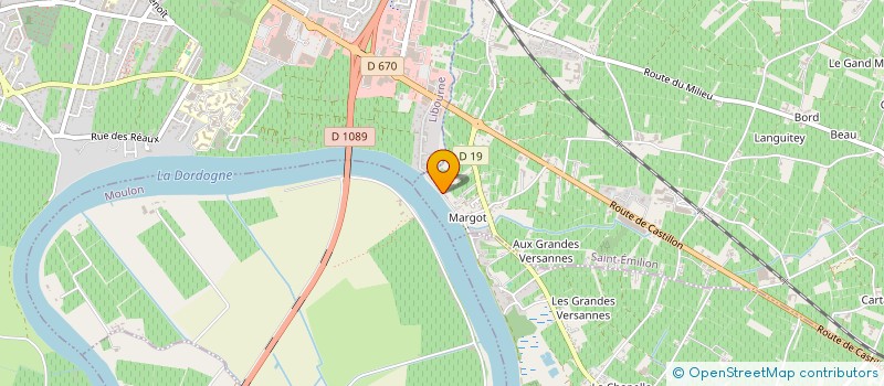 localisation de l'entreprise SCI MOULIN DE CARRE  SAINT-EMILION