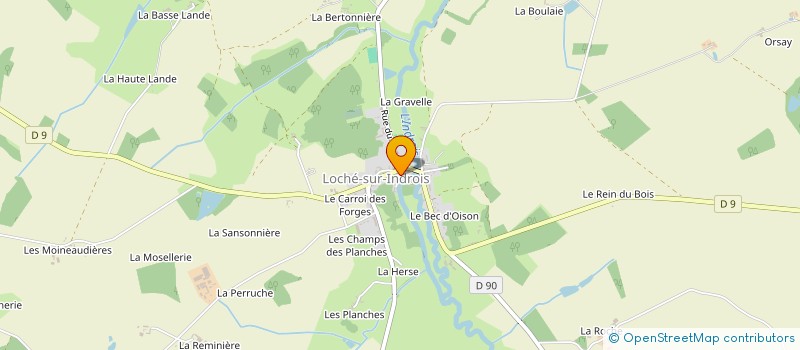 localisation de l'entreprise SCI MOULIN DE LA TOUCHE à ORBIGNY