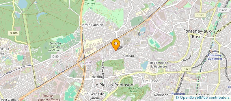 localisation de l'entreprise SCI MOULIN DE LA TOUR à LE PLESSIS-ROBINSON