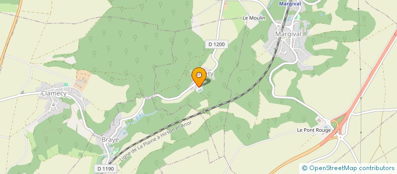 localisation de l'entreprise SCI MOULIN DE LATILLY  CUFFIES