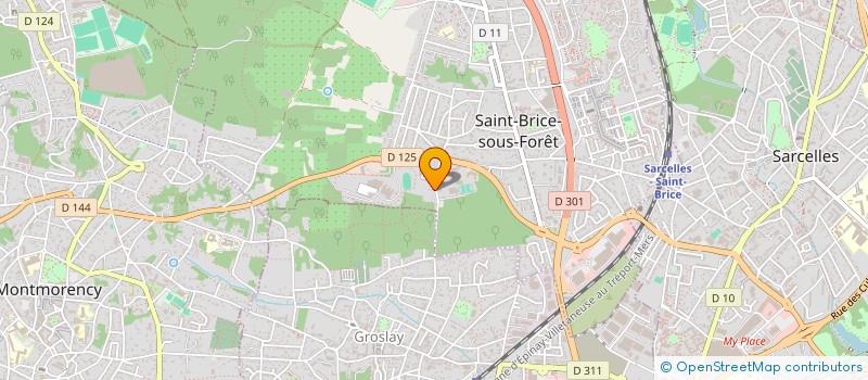 localisation de l'entreprise SCI MOULIN DE NEZANT à SAINT-BRICE-SOUS-FORET