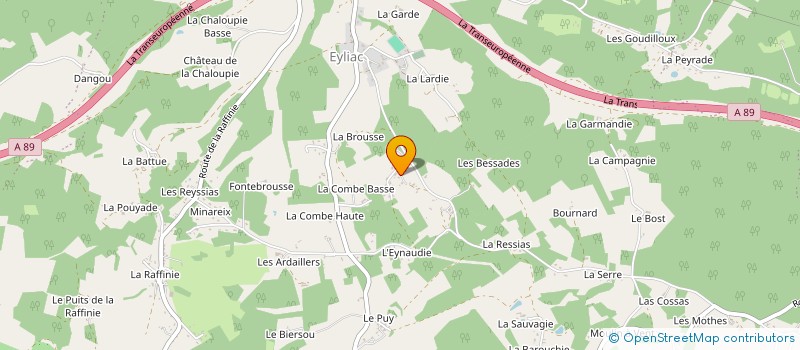 localisation de l'entreprise SCI MOULIN DE NIVERSAC  BOULAZAC ISLE MANOIRE