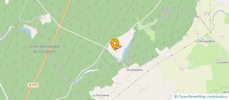 localisation de l'entreprise SCI MOULIN DE SAINT FRANCOIS  LANDEAN