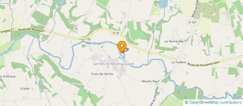 localisation de l'entreprise SCI MOULIN DE SERRES  SERRES-ET-MONTGUYARD