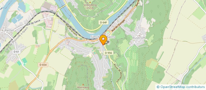 localisation de l'entreprise SCI MOULIN DE SIERCK  SIERCK-LES-BAINS