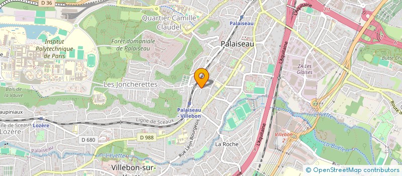 localisation de l'entreprise SCI MOULIN DE SINANCOURT à PALAISEAU