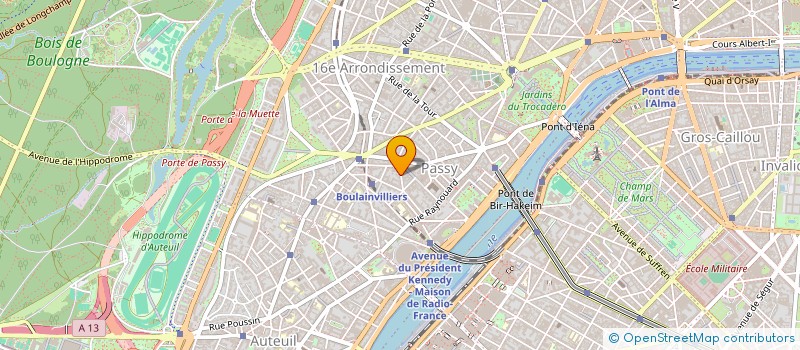 localisation de l'entreprise SCI MOULIN DES BOIS  PARIS