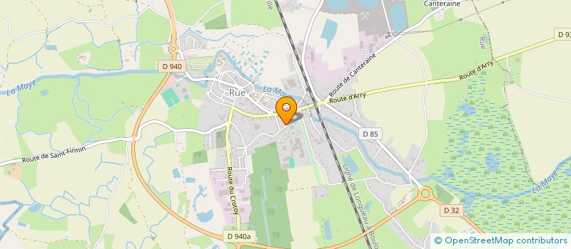 localisation de l'entreprise SCI MOULIN DES FOULONS  RUE