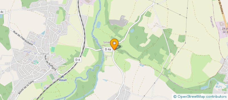 localisation de l'entreprise SCI MOULIN DU CLAIN  ROCHES-PREMARIE-ANDILLE