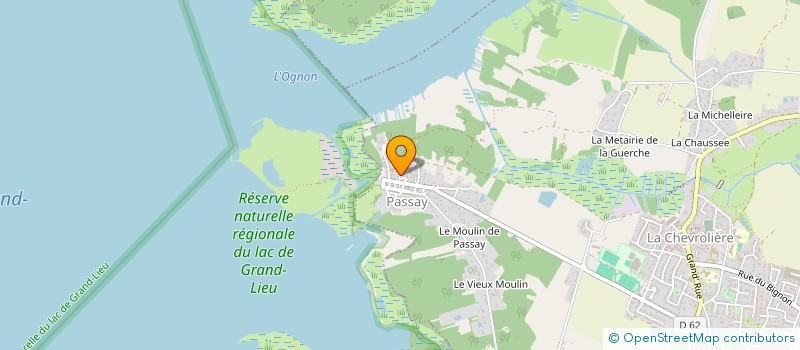 localisation de l'entreprise SCI MOULIN DU PRE  LA CHEVROLIERE