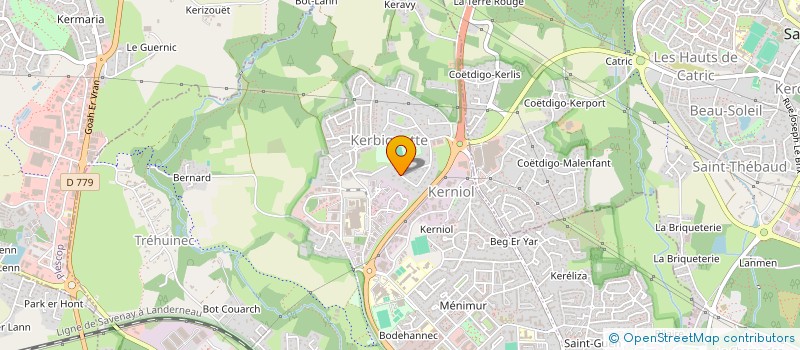 localisation de l'entreprise SCI MOULIN DU ROY à VANNES