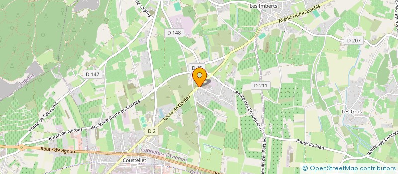 localisation de l'entreprise SCI MOULIN ROUGE  CABRIERES-D'AVIGNON