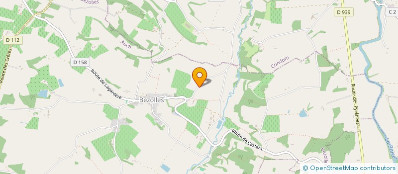 localisation de l'entreprise SCI MOULIN SUR LA BAISE  VALENCE-SUR-BAISE