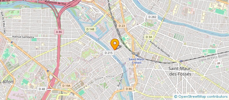 localisation de l'entreprise SCI MOULIN VINARET à SAINT-MAUR-DES-FOSSES