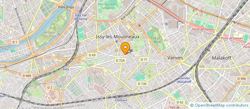 localisation de l'entreprise SCI MOULINEAUX MARC à ISSY-LES-MOULINEAUX